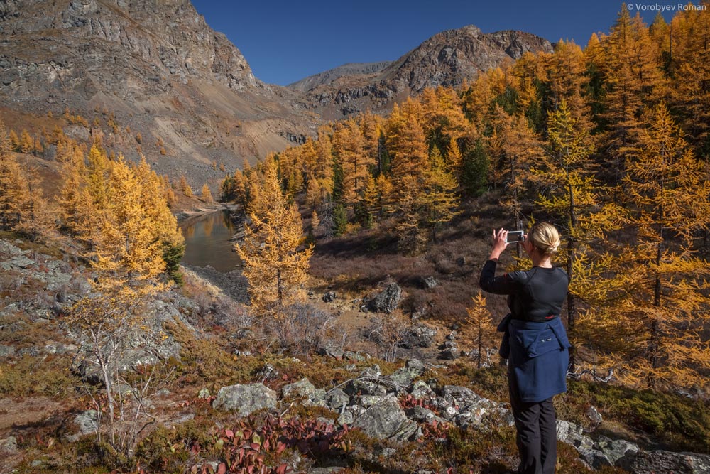 Фотосессия на Алтае осенью