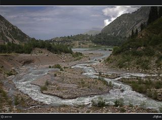 Устье реки Иссык.