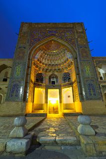 Бухара, Узбекистан. Абдулазиз хан медресе