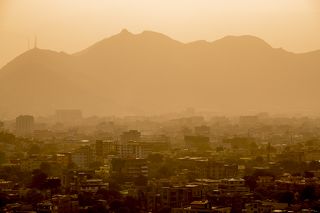 Столица Афганистана - Кабул, город с населением в 7 миллионов человек