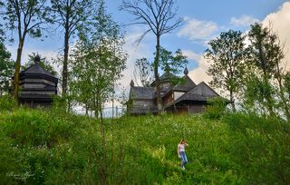 Церковь Вознесения Господня (Струковская). Струк — фамилия полу-мифического пастуха Ивана, легендарного основателя храма, который построил церковь в 1824 (по другим данным, в XVI в.)