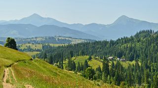 Говерла и Петрос, Черногорский хребет