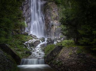Trient waterfall