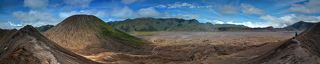 Вид с кратера вулкана Бромо