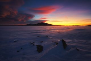 Закат На Озере Зюраткуль