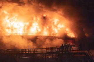 Explosión de Base de Supertanqueros de Matanzas