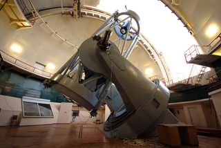 Зеркальный телескоп им. Г. А. Шайна - Один из крупнейших зеркальных телескопов в Европе, самый крупный на территории Украины