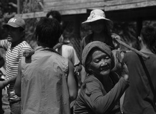 A traditional funeral of Jrai people