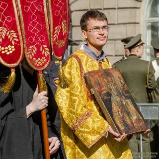 Крестный ход по Невскому проспекту. Санкт-Петербург 12 сентября 2015г.