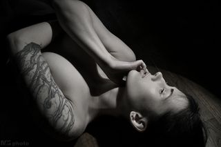 Low key portrait #02#01