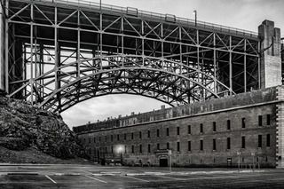 Fort Point  b&w