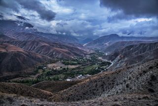 В горах Кыргызстана