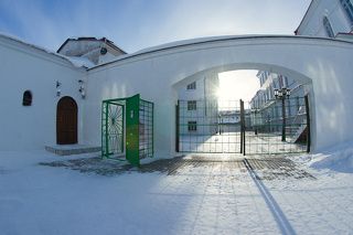 Тобольск, Тюремный замок, взгляд через \