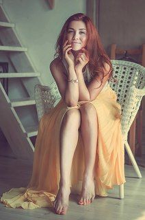 girl in yellow-by-anny-agafontceva