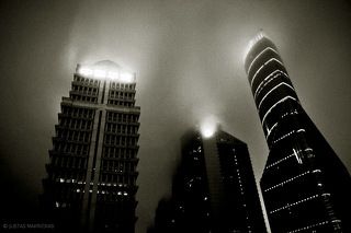 dark city of rain..