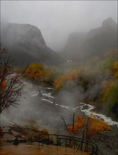 осень в горах Чанбаньшаня
