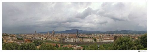 Флоренция после дождя (панорама)
