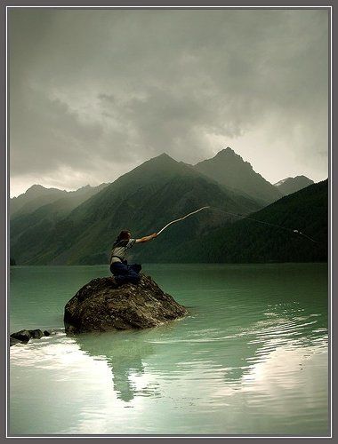 Рыбалка в горах