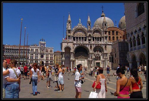 Венеция. Любовь, романтика на площади Св.Марка