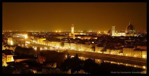 Золотая ночь в Флоренции