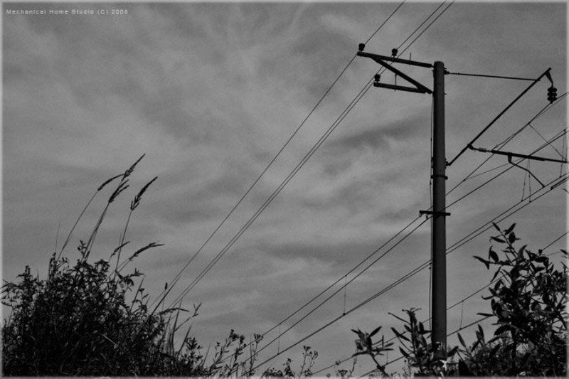 провода, небо, тёмный фолк ...photo preview