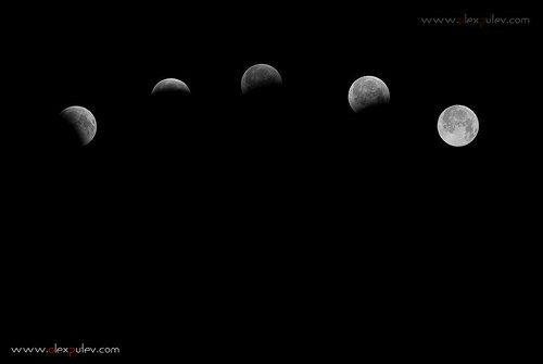 Лунное затмение 17 августа 2008 г