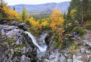 Водопад на реке Рисйок