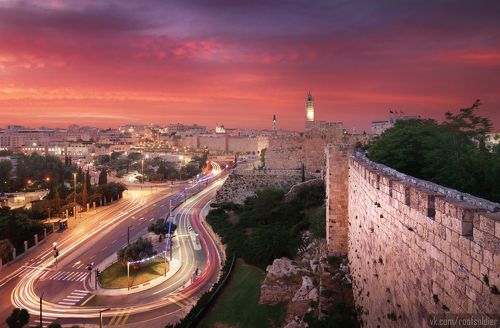 Jerusalem sunset