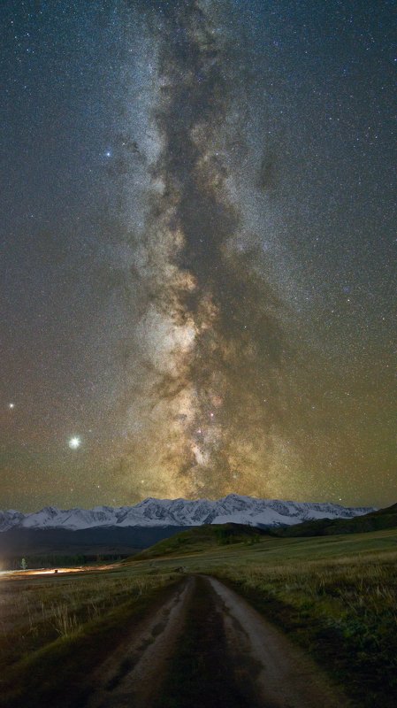 млечный путь, астрофотография, ночь, алтай, горный алтай Дорога в Млечный путьphoto preview