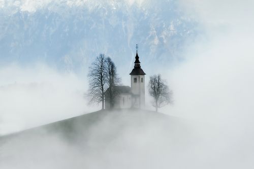 Сезон туманов в Словении