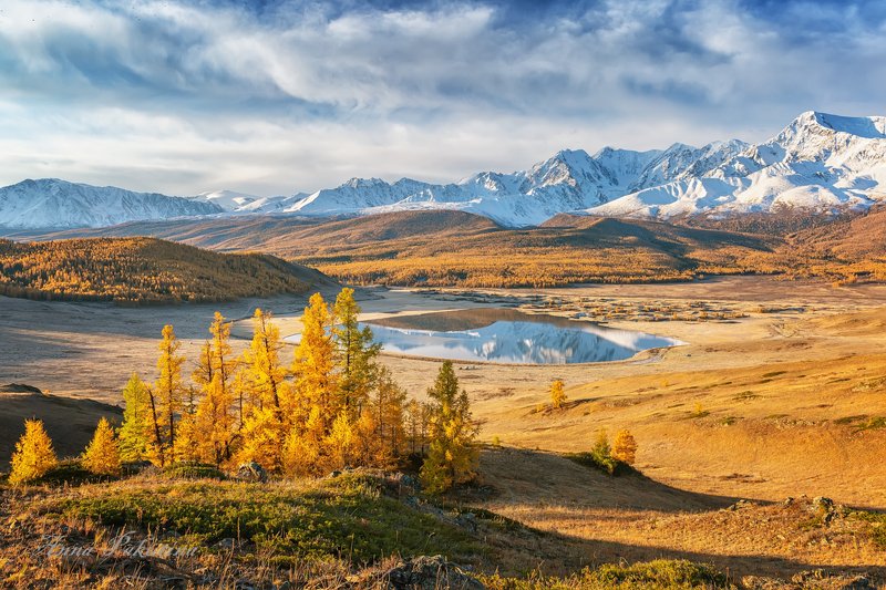 алтай, пейзаж, altay, landscape Озеро Джангысколь, Алтайphoto preview