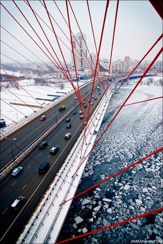 москва, живописный мост, серебряный бор Зимний Живописныйphoto preview