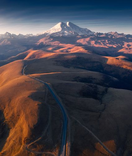 The road to Elbrus