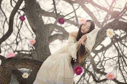 Dream of the fairy of Spring