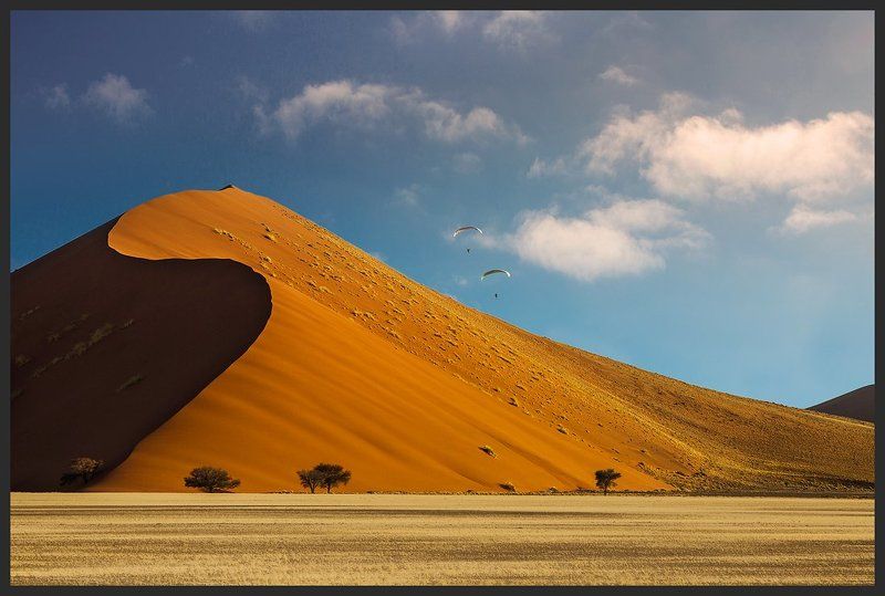 Намибия Парящие над пескамиphoto preview