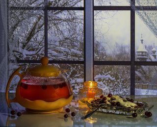 Клюква с сахаром
