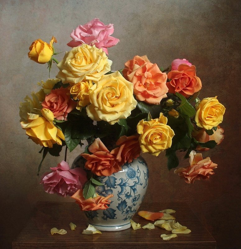 лето, розы, цветы, натюрморт, марина филатова Розыphoto preview