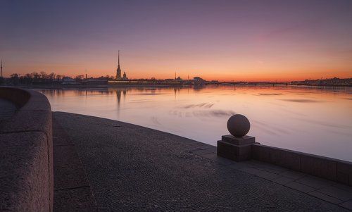 April Dawns. Peter and Paul Fortress