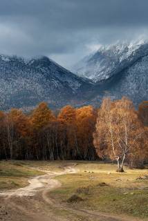 Осень. Баргузинская долина