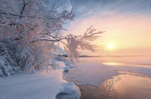 Зима на Святом озере