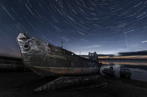 Брошенные корабли в п.Усть-Баргузин