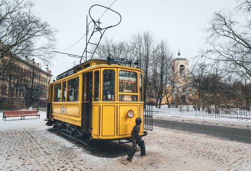 Vyborg tram.