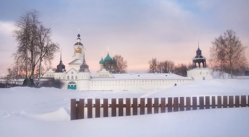 Толгский монастырь Ярославль зимой