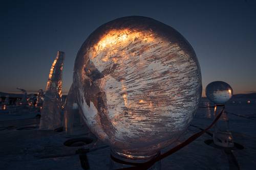 Фестиваль ледяной скульптуры, Ольхон, Байкал