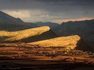 Контрастный закат (фототур в Боливию)