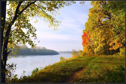 Осень на реке Уфимка