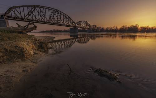 Bridge at dawn.
