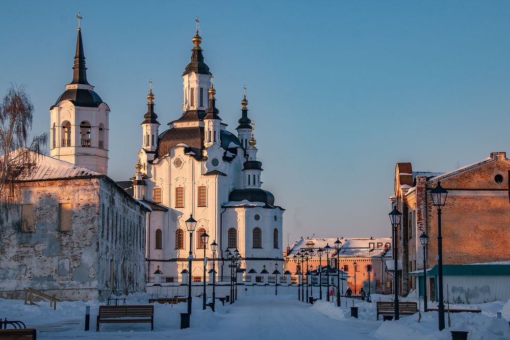 Тобольск вечерний фото