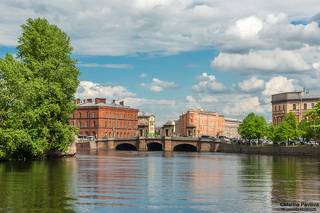 Весенний акварельный Петербург