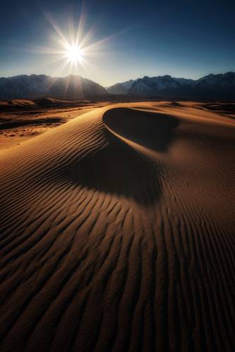 гиперболы песчаных дюн
